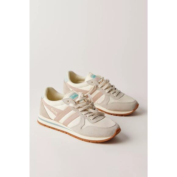Gola Daytona Sneakers Off White Rose Surf - Size 6